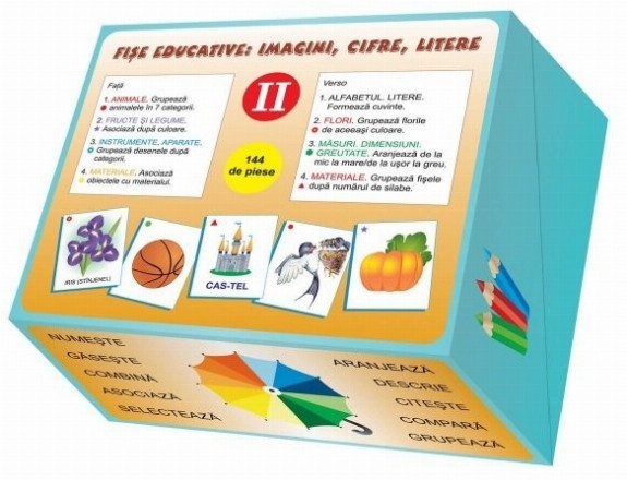 Fi​se educative: imagini, cifre, litere (II)