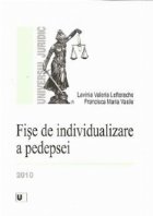 Fise individualizare pedepsei