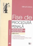 Fise procedura penala Partea generala