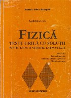 Fizica: teste grila solutii (Mecanica