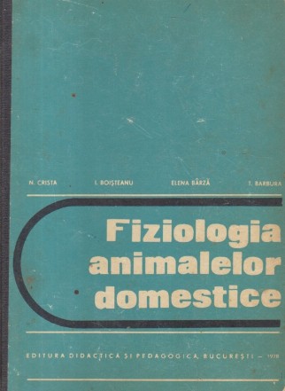 Fiziologia animalelor domestice (N. Crista)