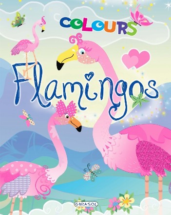 Flamingos Colours (bleu)