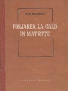 Forjarea cald matrite