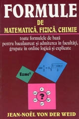 Formule de matematica, fizica, chimie