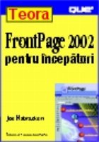 FrontPage 2002 pentru incepatori