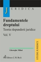 Fundamentele dreptului. Teoria raspunderii juridice - volum V