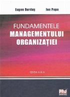 Fundamentele managementului organizatiei Editia III