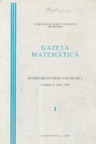 Gazeta matematica 1/1999