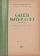 Gazeta matematica 6/1970