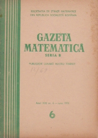 Gazeta matematica, 6/1970