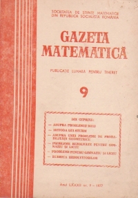 Gazeta matematica, 9/1977