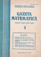 Gazeta matematica 1/1981