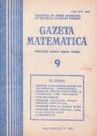 Gazeta matematica 9/1981