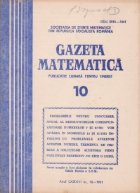 Gazeta matematica 10/1981