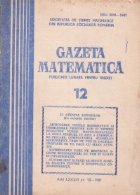 Gazeta matematica 12/1981