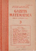 Gazeta matematica 3/1985