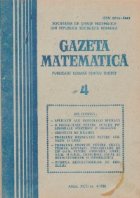 Gazeta Matematica Aprilie 1988