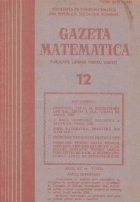 Gazeta Matematica Decembrie 1985