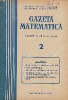 Gazeta Matematica, Nr. 2 - Februarie 1978