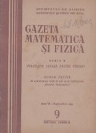 Gazeta matematica fizica 9/1955