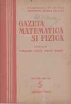 Gazeta matematica si fizica,  5/1957