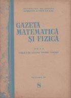 Gazeta matematica si fizica,  8/1960