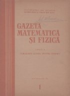 Gazeta matematica fizica 1/1961