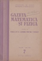 Gazeta matematica si fizica, 7/1958