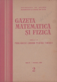 Gazeta matematica si fizica, 2/1959