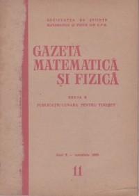 Gazeta matematica si fizica, 11/1959