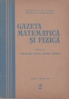 Gazeta matematica si fizica, 2/1960