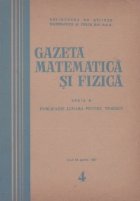 Gazeta matematica si fizica, 4/1960