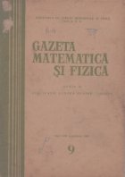 Gazeta matematica si fizica, 9/1962