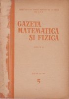 Gazeta matematica fizica 5/1961