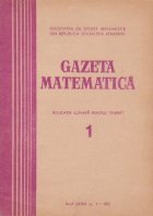 Gazeta Matematica Ianuarie 1975