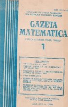 Gazeta Matematica Ianuarie 1988