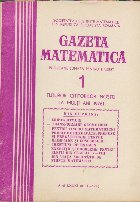 Gazeta Matematica Ianuarie 1976