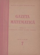 Gazeta matematica, Iulie 1964