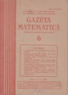 Gazeta Matematica Iunie 1985