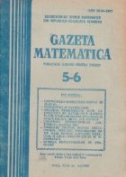 Gazeta Matematica, Mai-Iunie 1988