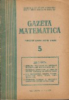 Gazeta Matematica Mai 1978