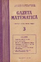 Gazeta Matematica, Nr. 3 - Martie 1976