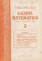 Gazeta Matematica Martie 1977