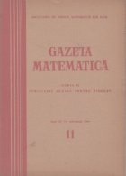 Gazeta Matematica Noiembrie 1964