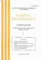 Gazeta matematica revista cultura matematica