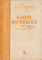 Gazeta Matematica 09/Septembrie 1968