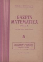 Gazeta matematica, Seria B, Mai 1971