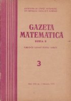 Gazeta Matematica Seria Martie 1971