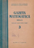 Gazeta Matematica Seria Martie 1972