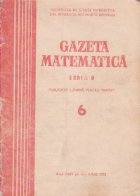 Gazeta Matematica Seria Iunie 1973